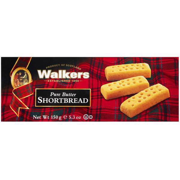 بیسکوییت شورتبرد کره ای خالص واکرز مقدار 150 گرم، Walkers Pure Better Shortbread Biscuit 150gr