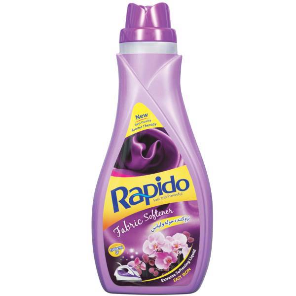 نرم کننده حوله و لباس بنفش راپیدو مقدار 1000 گرم، Rapido Fabric Softener Violet 1000gr