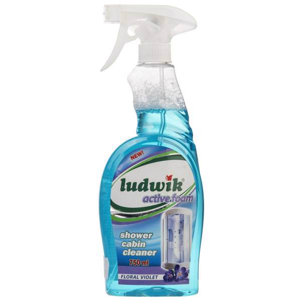 اسپری پاک کننده سطوح حمام لودویک مدل Floral Violet حجم 750 میلی لیتر، Ludwik Floral Violet Bathroom Cleaner Spray 750ml