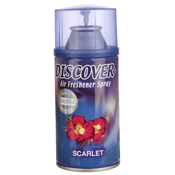 اسپری خوشبو کننده هوا دیسکاور مدل Scarlet حجم 320 میلی لیتر، Discover Scarlet Air Freshener Spray 320ml