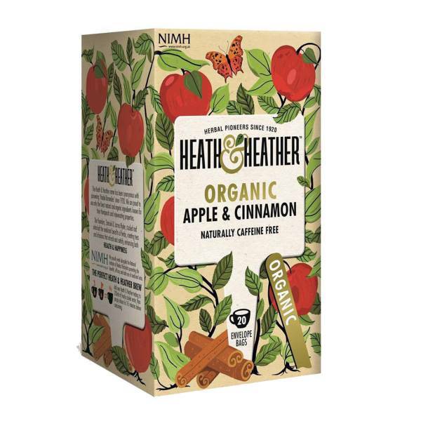 بسته دمنوش هیت و هیتر مدل Organic Apple And Cinnamon