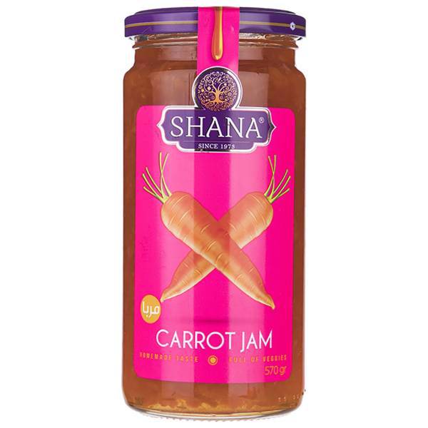 مربا هویج شانا مقدار 570 گرم، Shana Carrot Jam 570gr