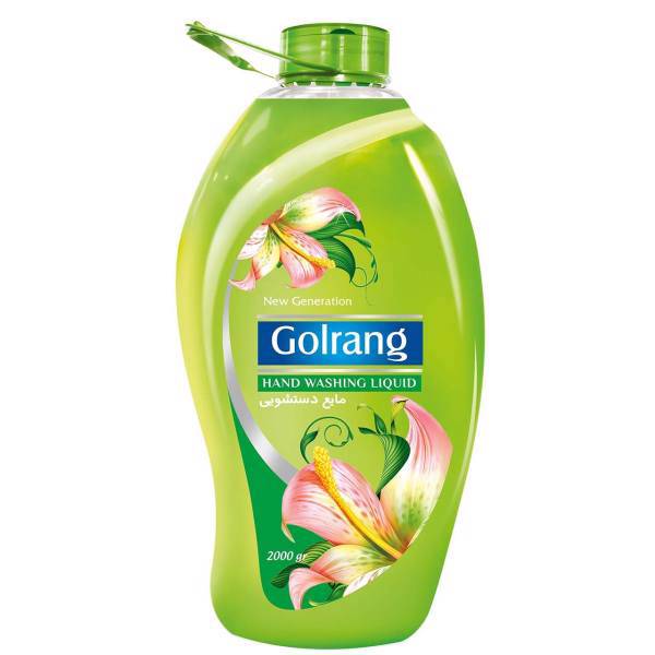 مایع دستشویی سبز گلرنگ مقدار 2000 گرم، Golrang Green Handwashing Liquid 2000g