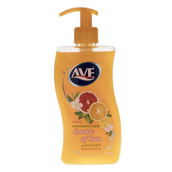 مایع دستشویی اوه مدل Sparkle Of Sun مقدار 500 گرم، Ave Sparkle Of Sun Hand Washing Liquid 500g