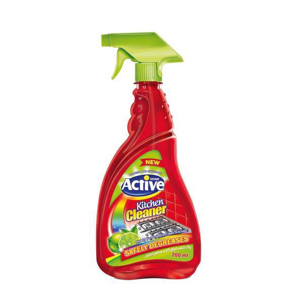 اسپری تمیزکننده سطوح آشپزخانه اکتیو حجم 700 میلی لیتر، Active Kitchen Surface Cleaner Spray 700ml