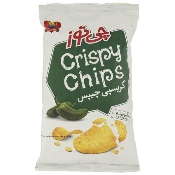 چیپس با طعم فلفل هالوپینو چی توز مقدار 70 گرم، Cheetoz Jalapeno Potato Chips 70gr