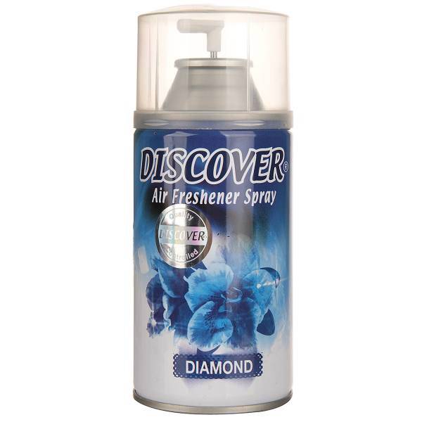 اسپری خوشبو کننده هوا دیسکاور مدل Diamond حجم 320 میلی لیتر، Discover Diamond Air Freshener Spray 320ml