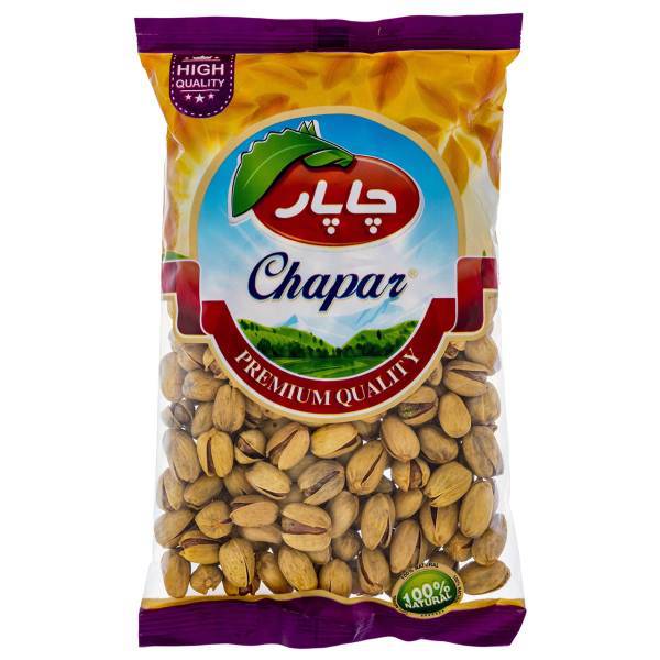 پسته شور ممتاز چاپار مقدار 400 گرم، Chapar Specific Salted Pistachios 400gr