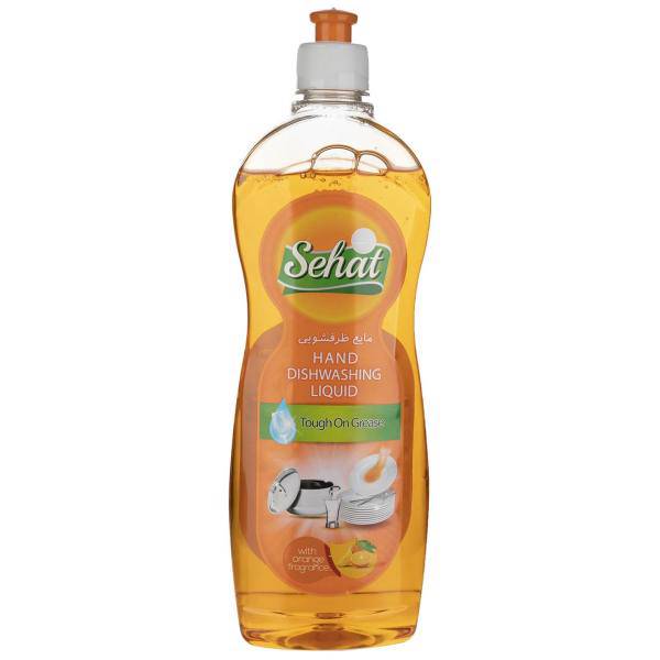 مایع ظرفشویی صحت مدل Orange مقدار 750 گرم، Sehat Orange Dishwashing Liquid 750g