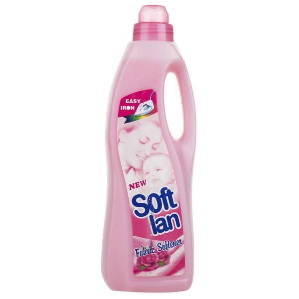 نرم کننده حوله و لباس صورتی سافتلن مقدار 2000 گرم، Softlan Fabric Sofener 2000g