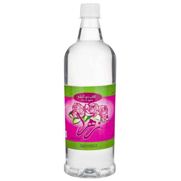 گلاب دو آتشه زهرا مقدار 1 لیتر، Zahra Double Distillated Rose Water 1 lit