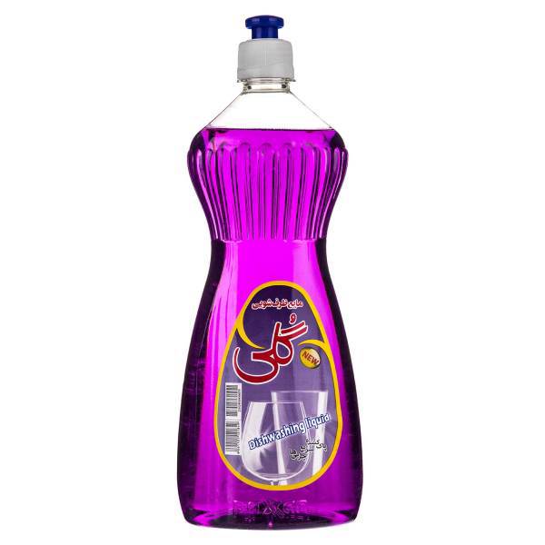 مایع ظرفشویی گلی بنفش مقدار 1 کیلو گرمی، Goli Purple Dishwashing Liquid 1kg