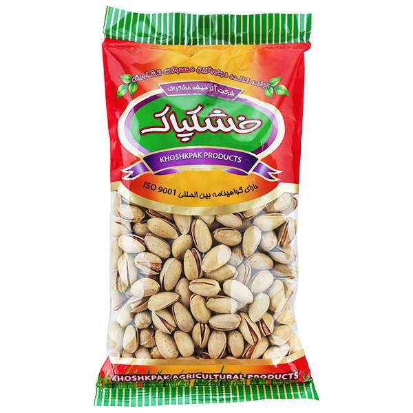 پسته خام خشکپاک مقدار 450 گرم، Khoshkpak Raw Pistachios 450gr