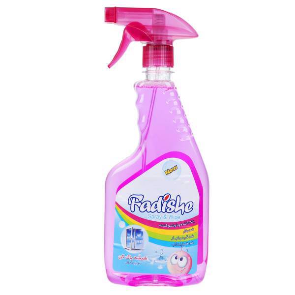 اسپری شیشه پاک کن فدیشه مدل Rose حجم 500 میلی لیتر، Fadishe Rose Glass Cleaner Spray 500ml