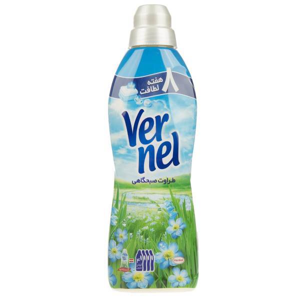 نرم کننده حوله و لباس ورنل مدل Fresh Morning حجم 1000 میلی لیتر، Vernel Fresh Morning Fabric Softener 1000ml