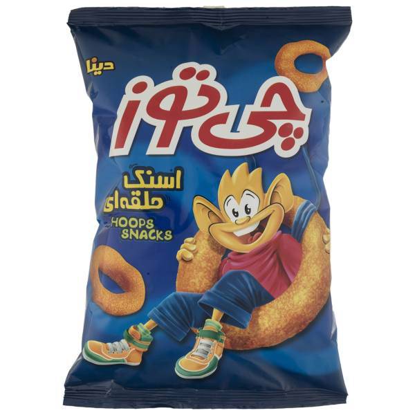 اسنک حلقه ای چی توز مقدار 100 گرم، Cheetoz Hoops Snacks 100gr