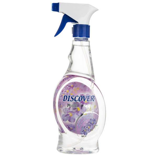 اسپری خوشبو کننده هوا دیسکاور مدل Lavender حجم 500 میلی لیتر، Discover Lavender Air Freshener Spray 500ml