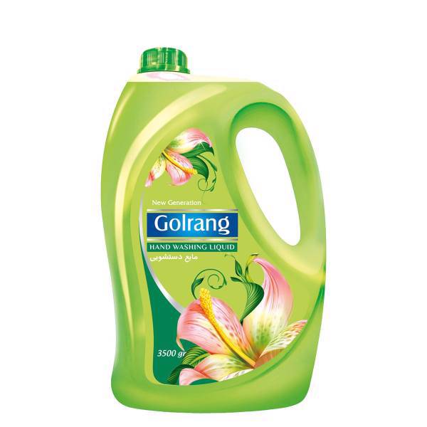 مایع دستشویی سبز گلرنگ مقدار 3500 گرم، Golrang Green Handwashing Liquid 3500g