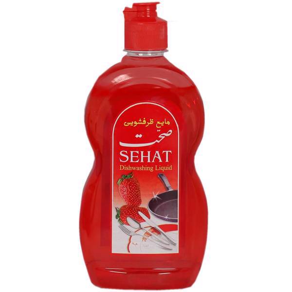 مایع ظرفشویی صحت مدل Strawberry مقدار 500 گرم، Sehat Strawberry Dishwashing Liquid 500g