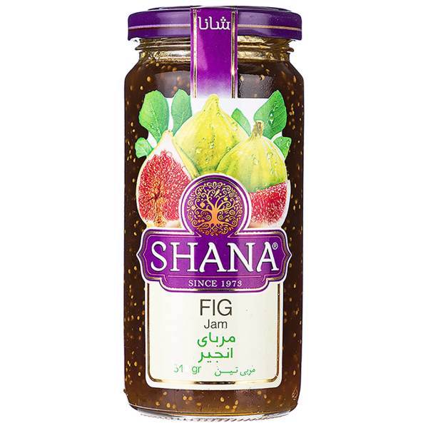 مربا انجیر شانا مقدار 310 گرم، Shana Fig Jam 310gr