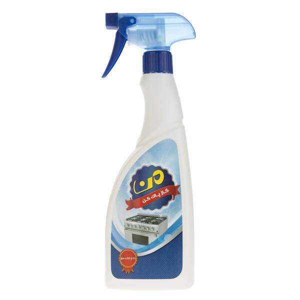 اسپری گاز پاک کن من حجم 500 میلی لیتر، Man Gas Cleaner Spray 500ml