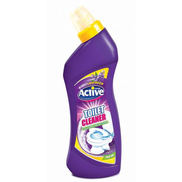 جرم گیر بنفش اکتیو حجم 750 گرم، Active Toilet Cleaner Purple 750g