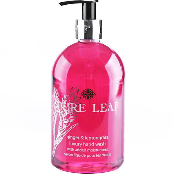 مایع دستشویی بوژنه سری Pure Leaf مدل Ginger And Lemongrass مقدار 500 گرم، Bojeneh Pure Leaf Ginger And Lemongrass Handwash Liquid 500g