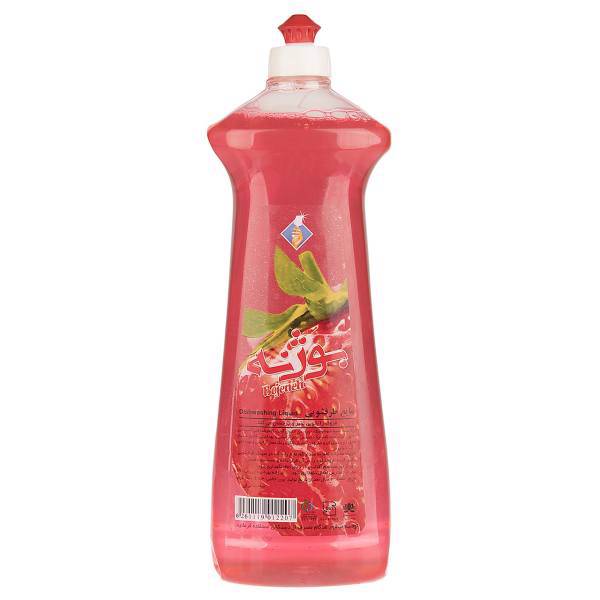 مایع ظرفشویی بوژنه با رایحه توت فرنگی حجم 1000 میلی لیتر، Bojeneh Strawberry Dishwashing Liquid 1000ml