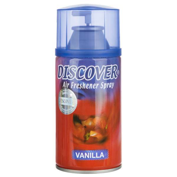 اسپری خوشبو کننده هوا دیسکاور مدل Vanilla حجم 320 میلی لیتر، Discover Vanilla Air Freshener Spray 320ml