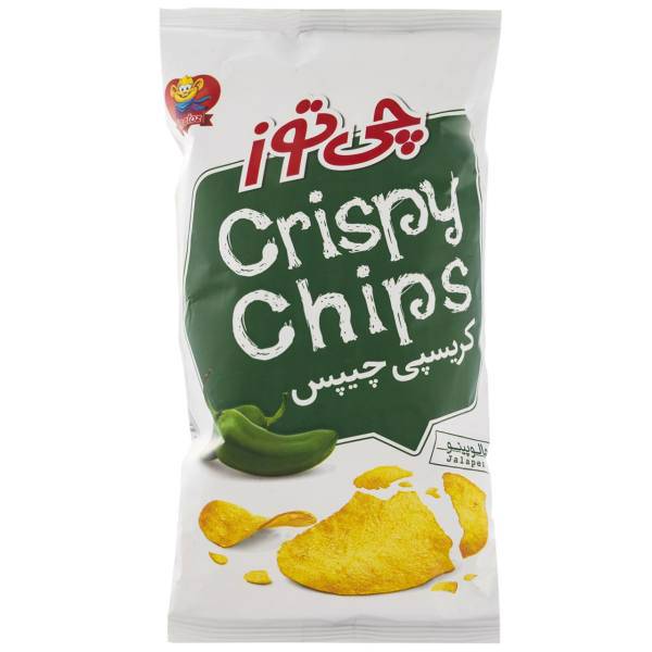 چیپس فلفل هالوپینو چی توز مقدار 60 گرم، Cheetoz Jalapeno Potato Chips 60gr