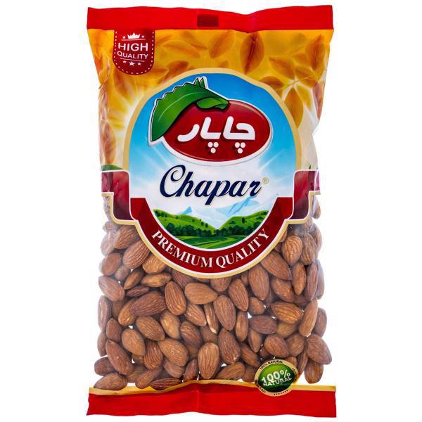 بادام شور چاپار مقدار 550 گرم، Chapar Salt Almond 550gr