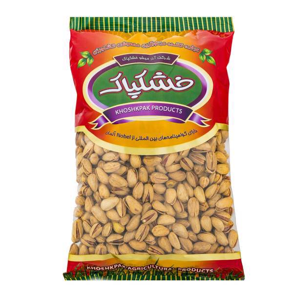 پسته شور خشکپاک مقدار 900 گرم، Khoshpak Salty Pistachios 900gr