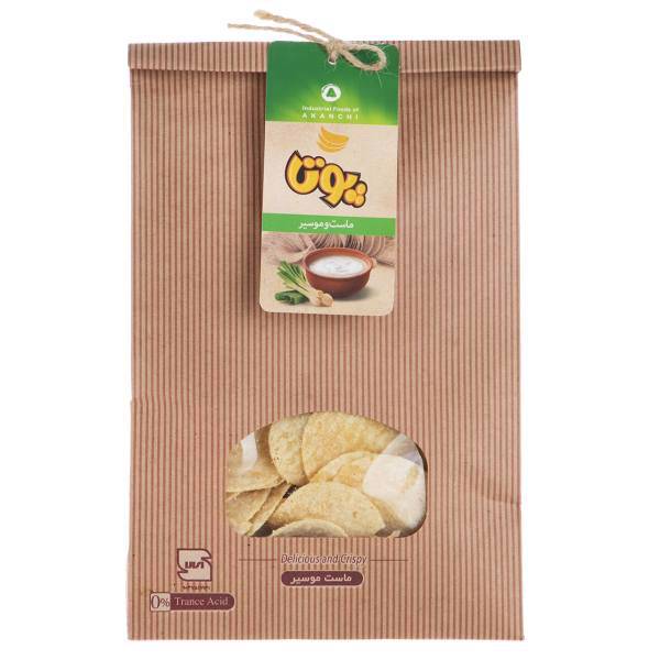 چیپس ماست و موسیر پوتا مقدار 110 گرم، Pota Yogurt And Shallot Potato Chips 110gr