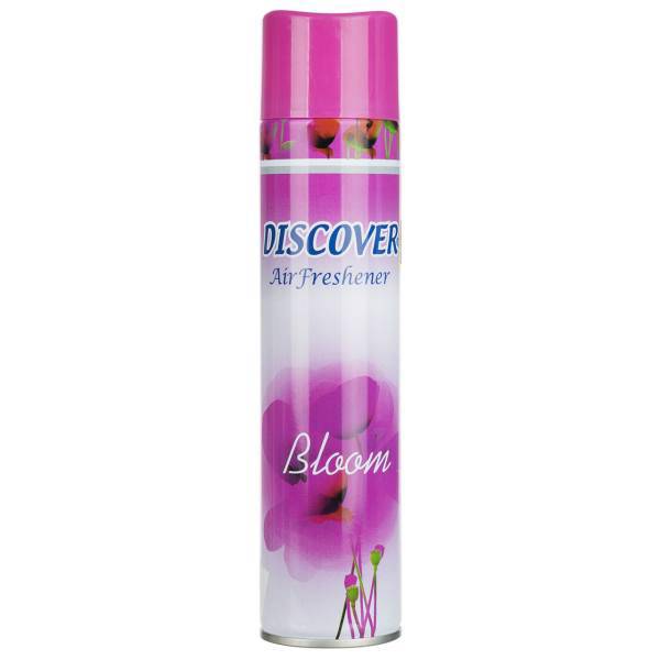 اسپری خوشبو کننده هوا دیسکاور مدل Bloom حجم 300 میلی لیتر، Discover Bloom Air Freshener Spray 300ml