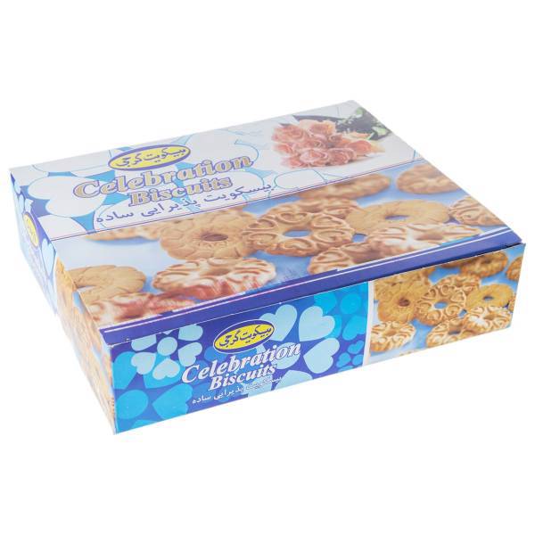 بیسکوییت پذیرایی ساده گرجی مقدار 400 گرم، Gorji Celebration Biscuits 400gr