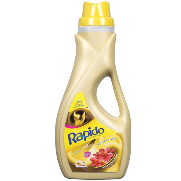 نرم کننده حوله و لباس زرد راپیدو 1500 میلی لیتر، Rapido Fabric Softener Yellow 1500ml