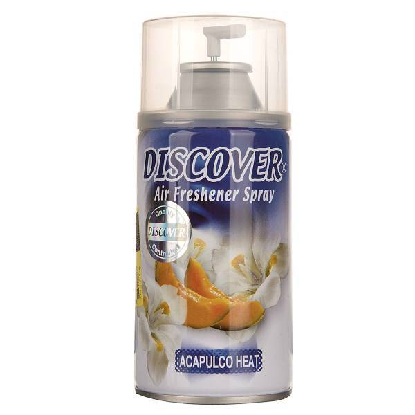 اسپری خوشبو کننده هوا دیسکاور مدل ACAPULCO HEAT حجم 320 میلی لیتر، Discover ACAPULCO HEAT Air Freshener Spray 320ml