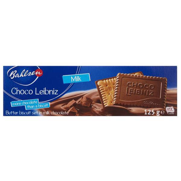 بیسکوئیت شکلاتی بالزن Choco Leibniz Milk مقدار 125 گرم، Bahlsen Choco Leibniz Milk Biscuit 125gr