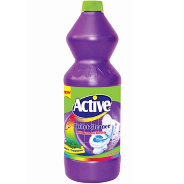 جرم گیر بنفش اکتیو مقدار 1000 گرمی، Active Toilet Cleaner Purple 1000gr