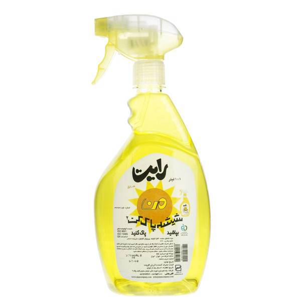 شیشه پاک کن زرد من حجم 1 لیتر، Man Yellow Glass Cleaner 1l