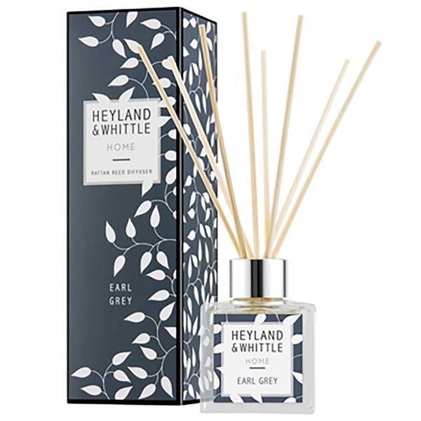 خوشبو کننده هیلندوویتل مدل Earl Grey حجم 100 میلی لیتر، Heyland And Whittle Earl Grey Reed Diffuser 100 ml