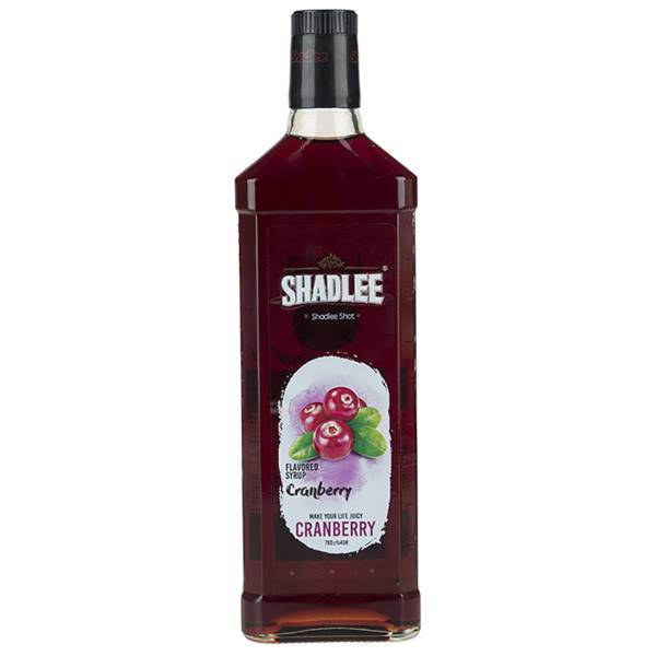 شربت کرن بری شادلی حجم 0.6 لیتر، Shadlee Cranberry Syrup Jice 0.6lit