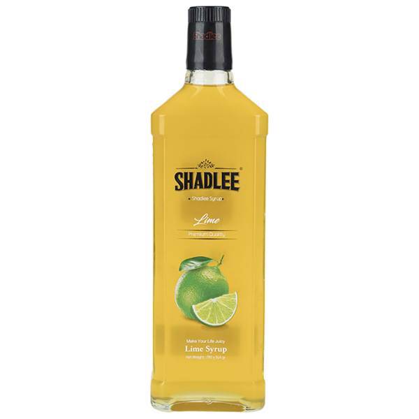 شربت لیمو شادلی حجم 0.6 لیتر، Shadlee Lime Syrup Jice 0.6lit