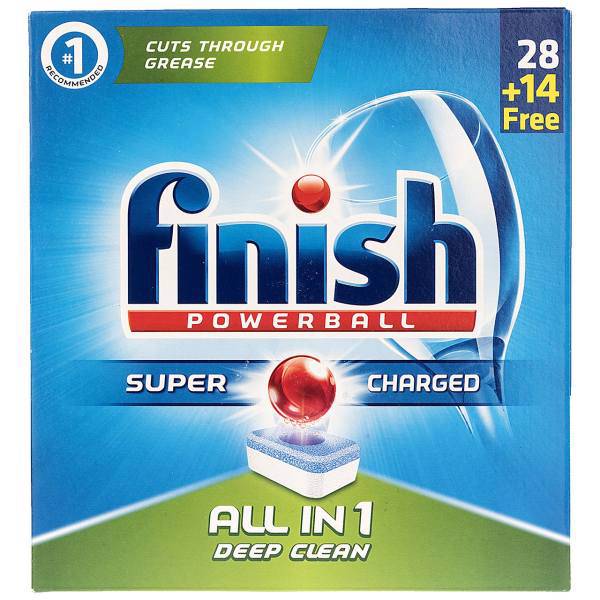 قرص ظرفشویی فینیش مدل All In 1 بسته 42 عددی، Finish All In 1 Dishwasher Tablets Pack Of 42