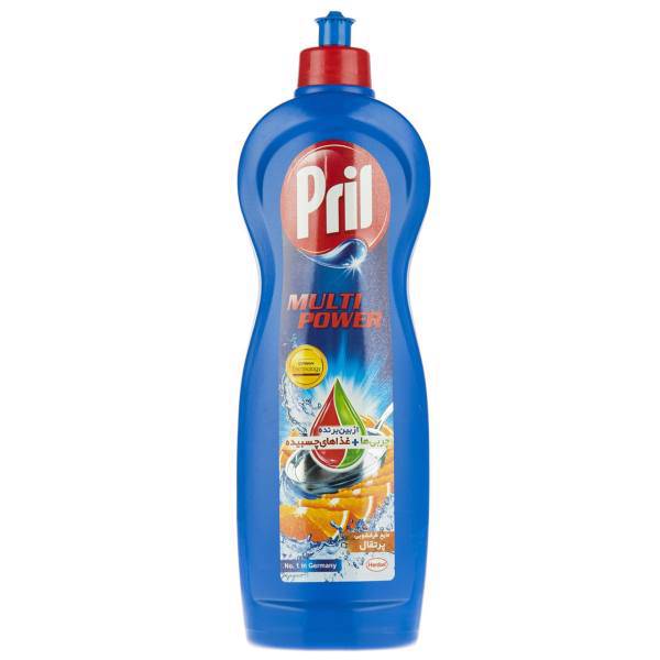 مایع ظرفشویی پریل با رایحه پرتقال حجم 1000 میلی لیتر، Pril Orange Dishwashing Liquid 1000ml