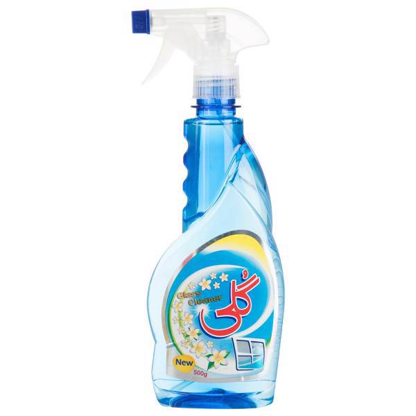 شیشه پاک کن آبی گلی حجم 500 میلی لیتر، Goli Blue Glass Cleaner 500ml