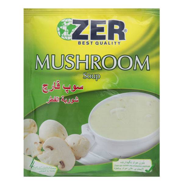 سوپ قارچ زیر مقدار 65 گرم، Zer Mushroom Soup 65 gr