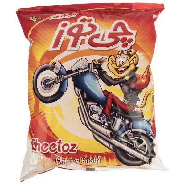 اسنک موتوری پنیری چی توز مقدار 110 گرم، Cheetoz Mototcycle Cheese Snacks 110gr