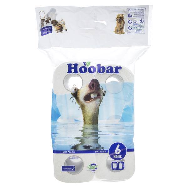 دستمال توالت هوبار بسته 6 عددی، Hoobar Toilet Paper Pack Of 6