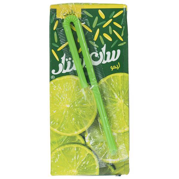 نوشیدنی پالپ دار لیمو سان استار حجم 0.2 لیتر، Sunstar Lime Drinking Without Pulp Gas 0.2lit